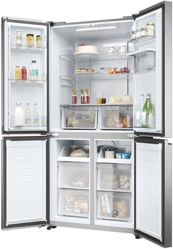 REFRIGERATEUR HAIER SIDE BY SIDE 4PORTES FRENCH DOOR 1000LITRES NOIR HS26FSNAAAA