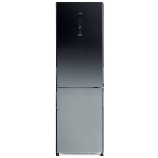 REFRIGERATEUR HITACHI COMBINE 3TIROIRS
366LITRES NOIR GRIS RBG410PUC6X XGR