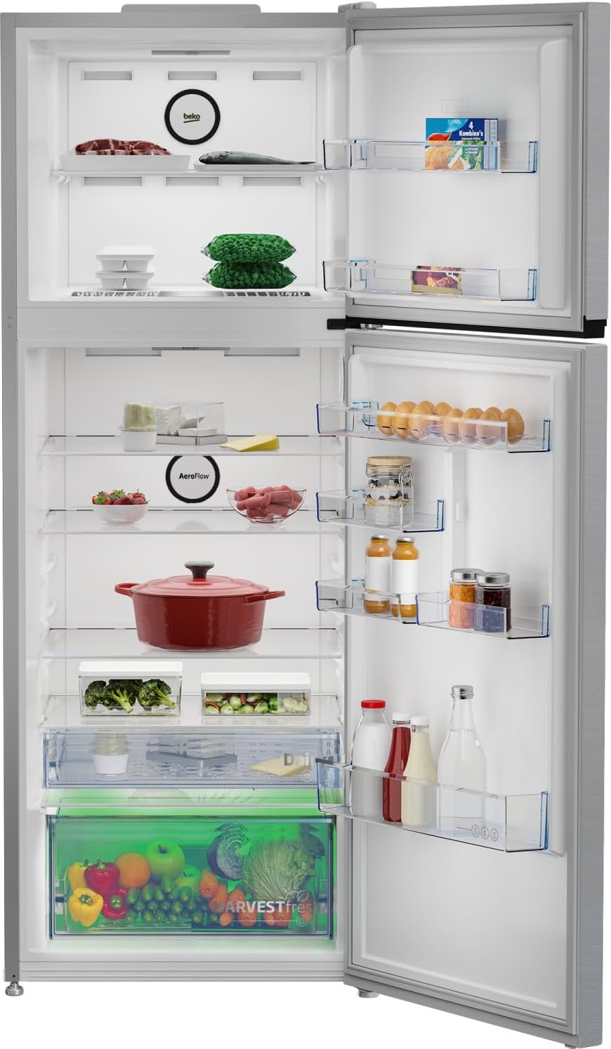 REFRIGERATEUR BEKO 2PORTES 590LITRES
INVERTER NOFROST A++ GRIS RDNE66H