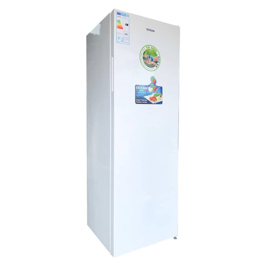CONGELATEUR OCEAN VERTICAL 377LITRES
7TIROIRS PLAQUE ALUMINIUM BLANC
CVKT377TA+