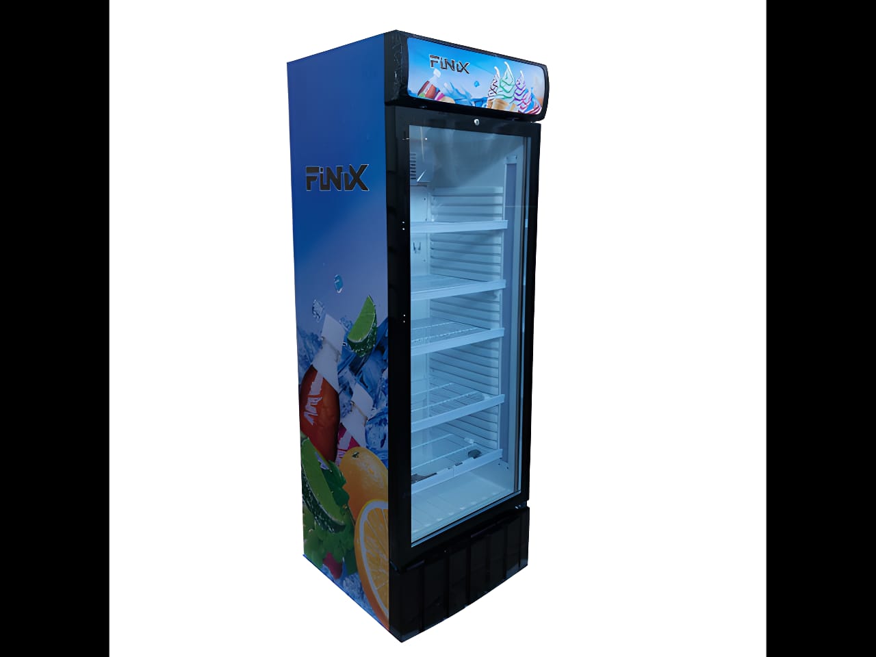 REFRIGERATEUR FINIX VITRINE 1 PORTE
370LITRES SC370