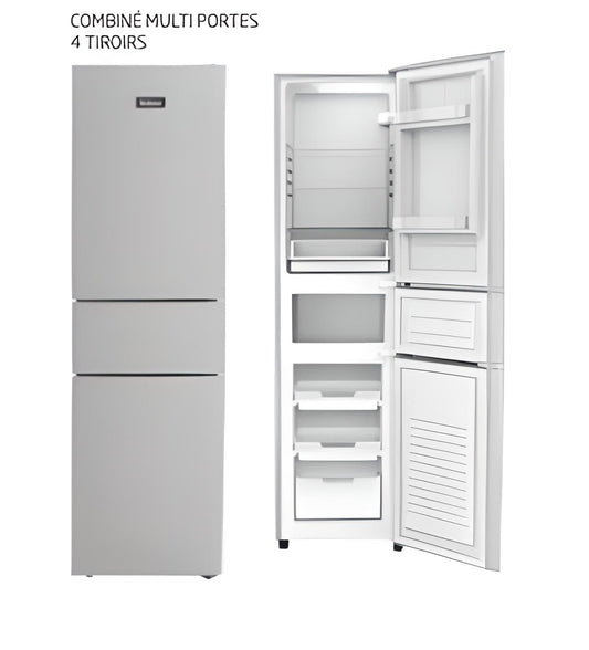 REFRIGERATEUR ENDURO COMBINE 4TIROIRS
246LITRES GRIS RORMP246X