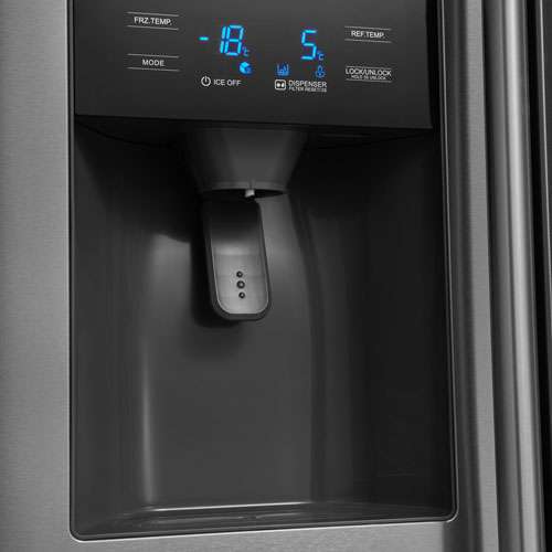 REFRIGERATEUR MIDEA SIDE BY SIDE INVERTER+DISTRIBUTEUR D'EAU ET GLACON
MDRS678