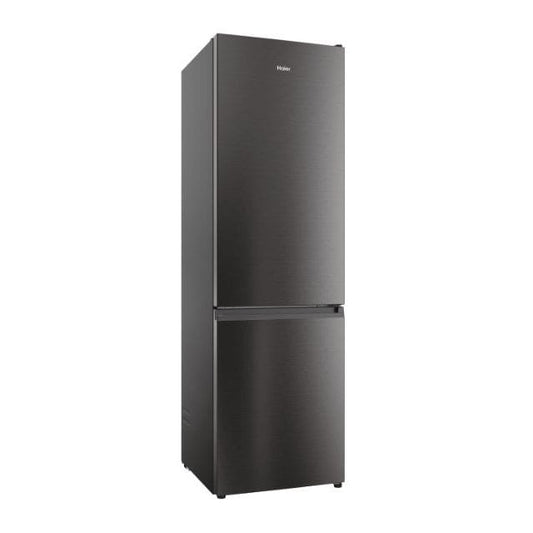 REFRIGERATEUR HAIER COMBINE 3TIROIRS
350LITRES NOIR GRIS HRF390BS