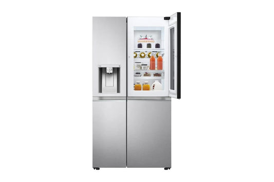 REFRIGERATEUR LG SIDE BY SIDE KNOCK
KNOCK AVEC FONTAINE GRIS GCX257CSES