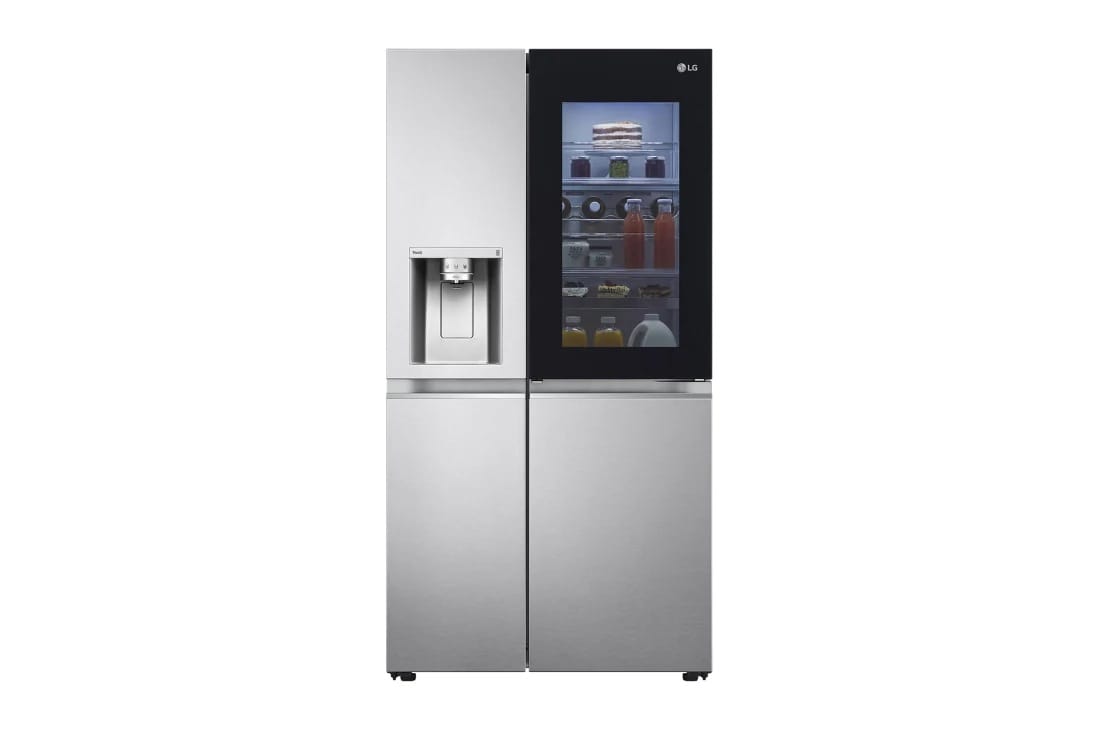 REFRIGERATEUR LG SIDE BY SIDE KNOCK
KNOCK AVEC FONTAINE GRIS GCX257CSES