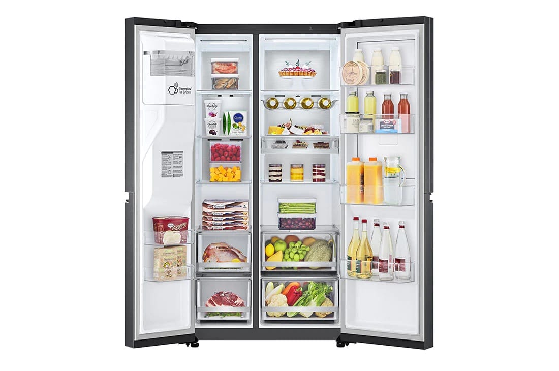 REFRIGERATEUR LG SIDE BY SIDE AVEC
FONTAINE GC287 SQUV