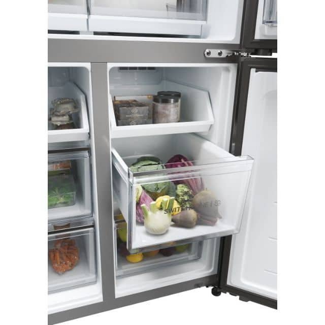 REFRIGERATEUR HAIER SIDE BY SIDE 4PORTES
AVEC FONTAINE GRIS HCW58FEWMP