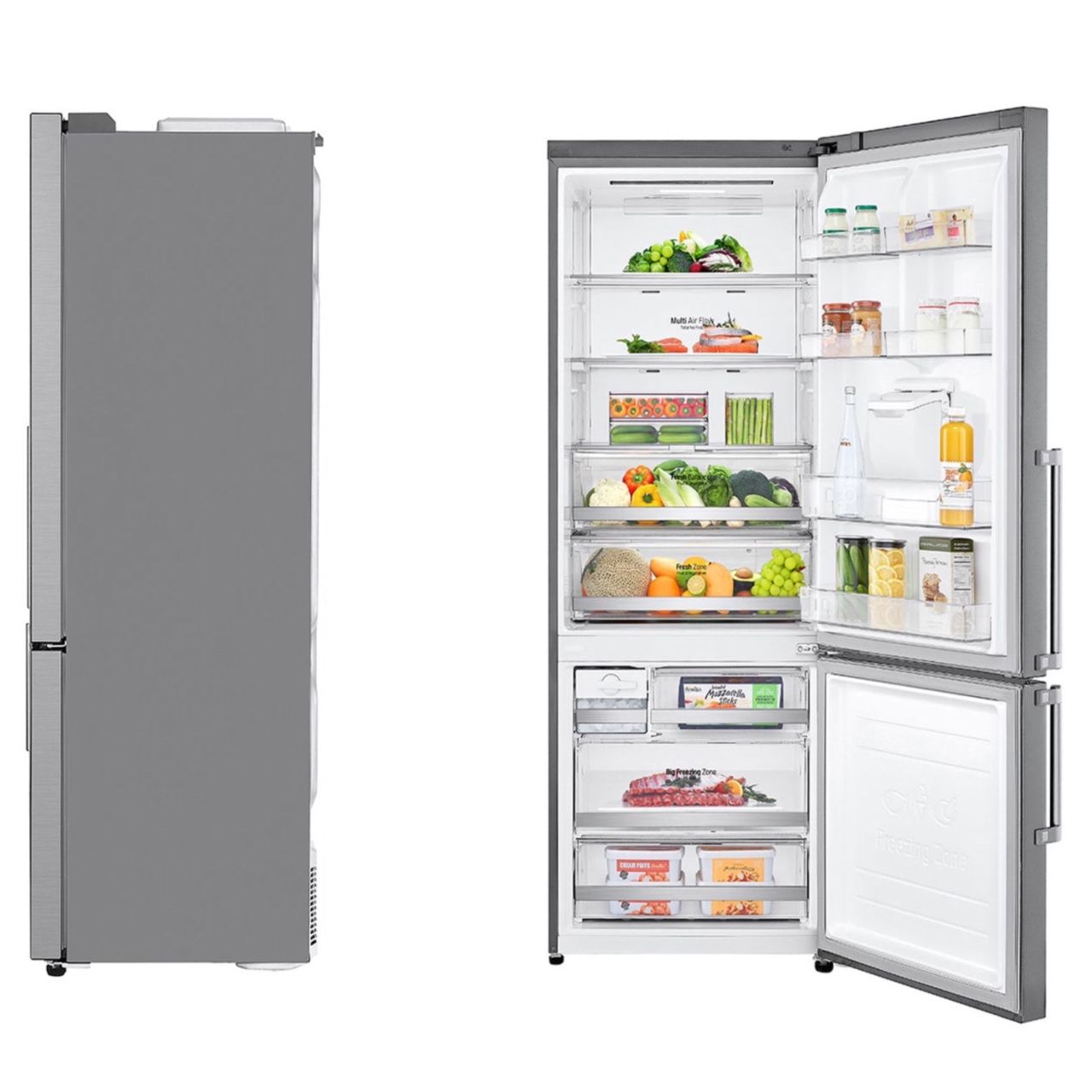 REFRIGERATEUR LG COMBINE 3TIROIRS AVEC
FONTAINE GRIS GCF689BLCM