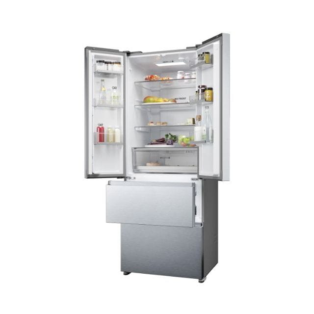 REFRIGERATEUR HAIER SIDE BY SIDE 2PORTES
2TIROIRS GRIS HRF5719ENMG