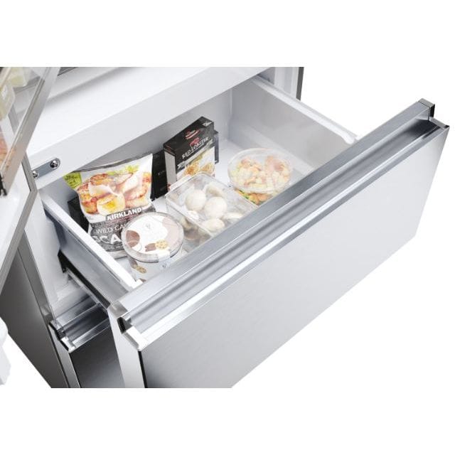 REFRIGERATEUR HAIER SIDE BY SIDE 2PORTES
2TIROIRS GRIS HRF5719ENMG