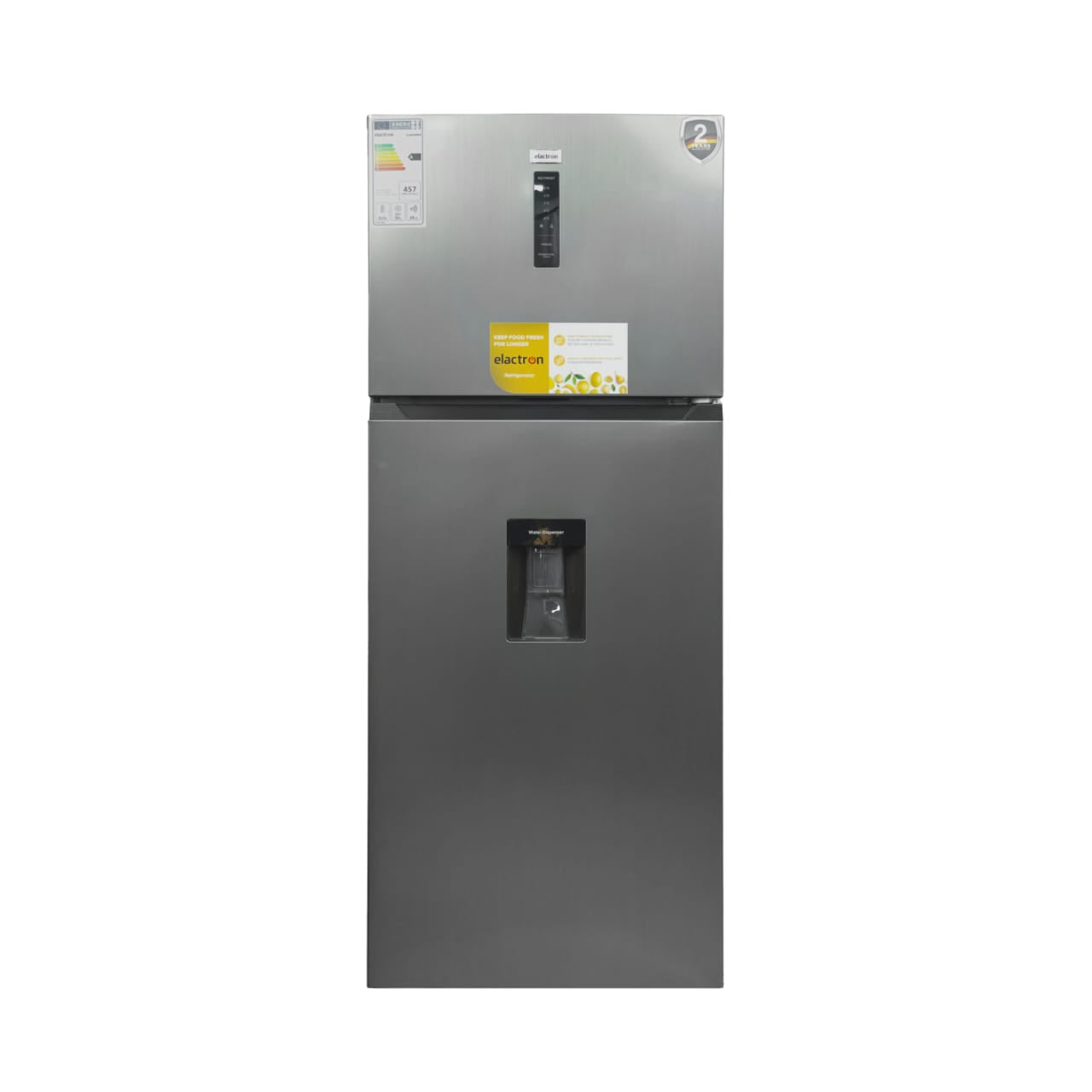 REFRIGERATEUR ELACTRON 2PORTES NOFROST
AVEC FONTAINE GRIS EL66TMNX