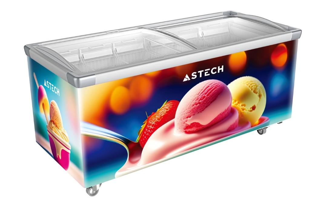 Congélateur Horizontal Vitrine Astech FH-850SC-AA 761L