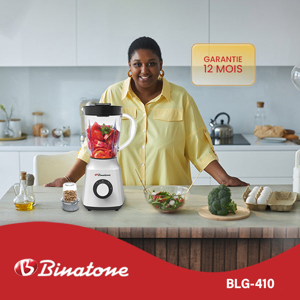 Binatone Mixeur Blender (Blanc)
