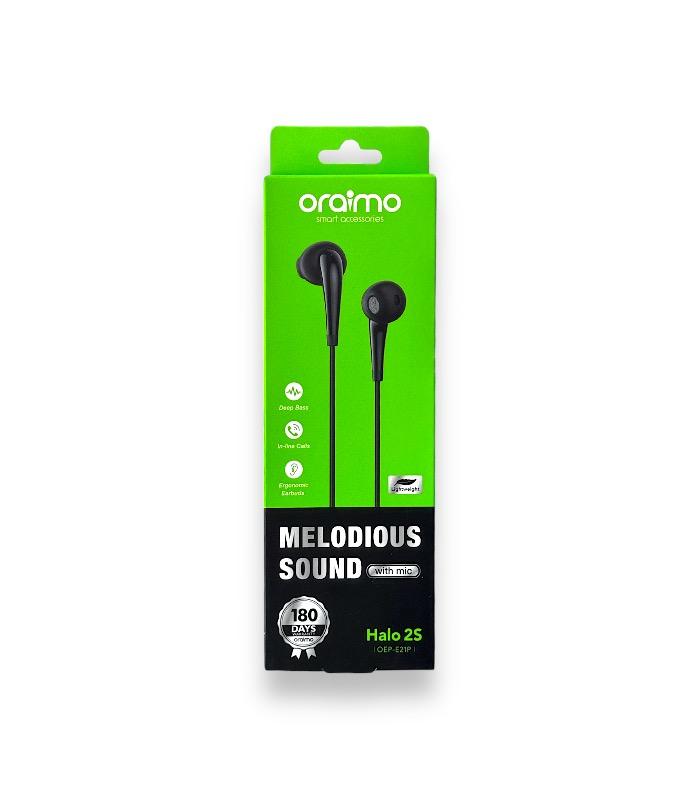 Oraimo Halo 2S Écouteurs Filaire OEP-E21P