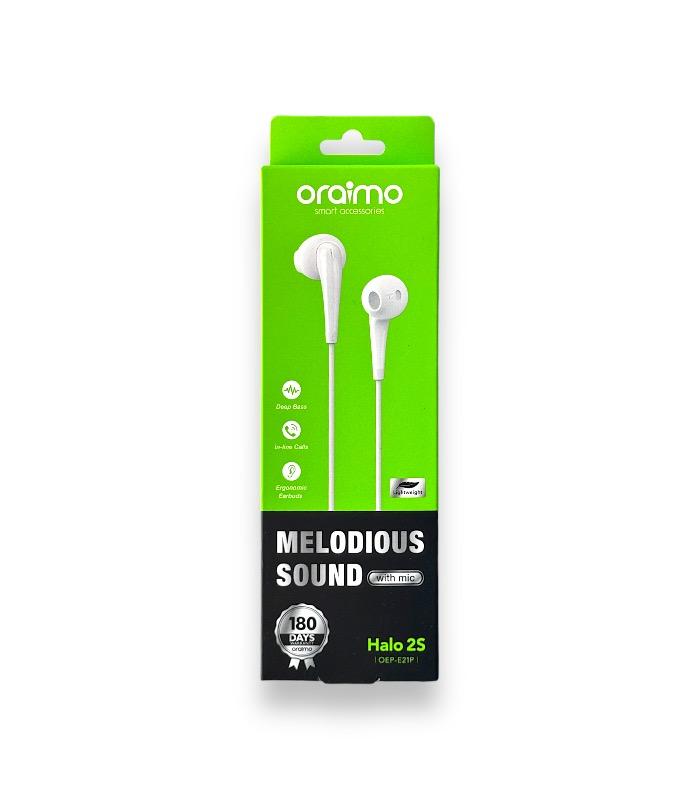 Oraimo Halo 2S Écouteurs Filaire OEP-E21P