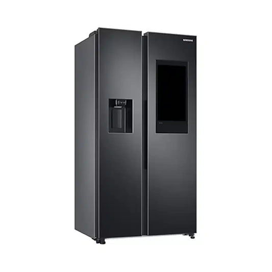 Réfrigérateur Samsung side by side family 2 portes avec dist glaçon et ecran noir RS6HA8891B1