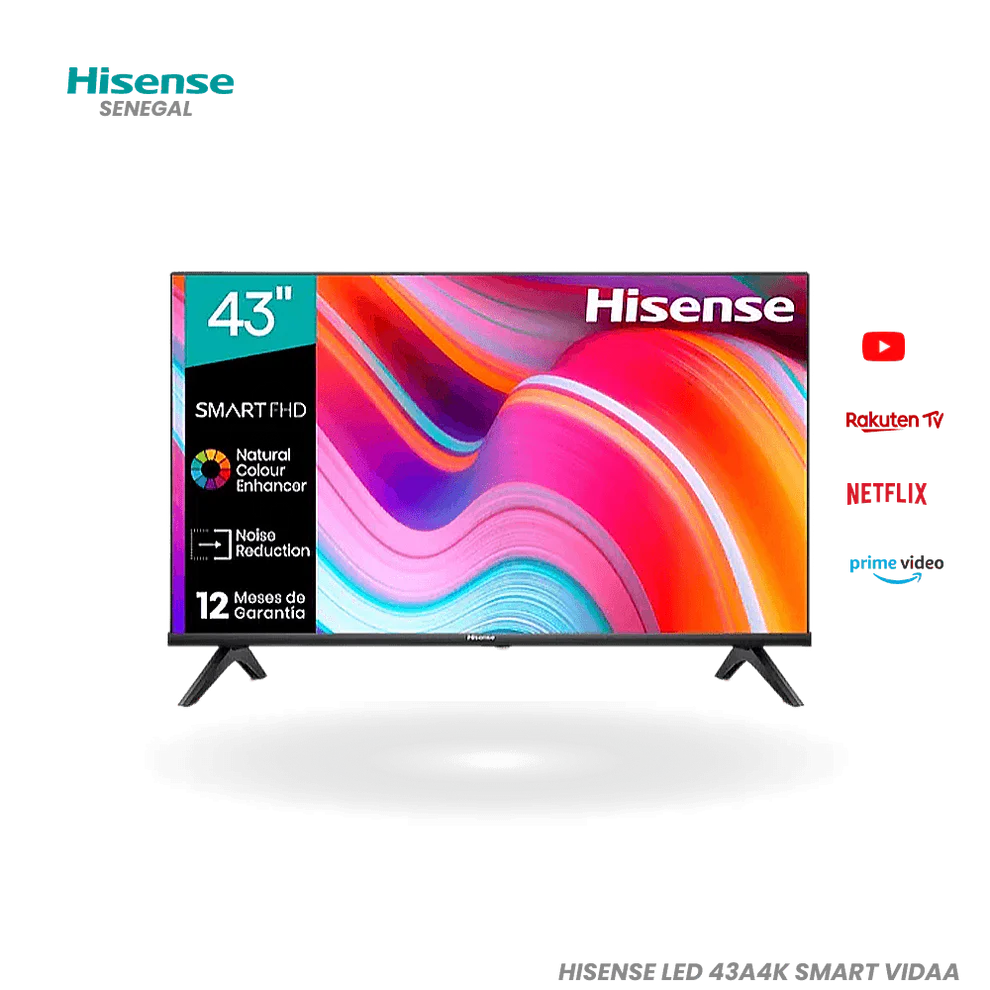 HISENSE TV 43A4K SMART VIDAA