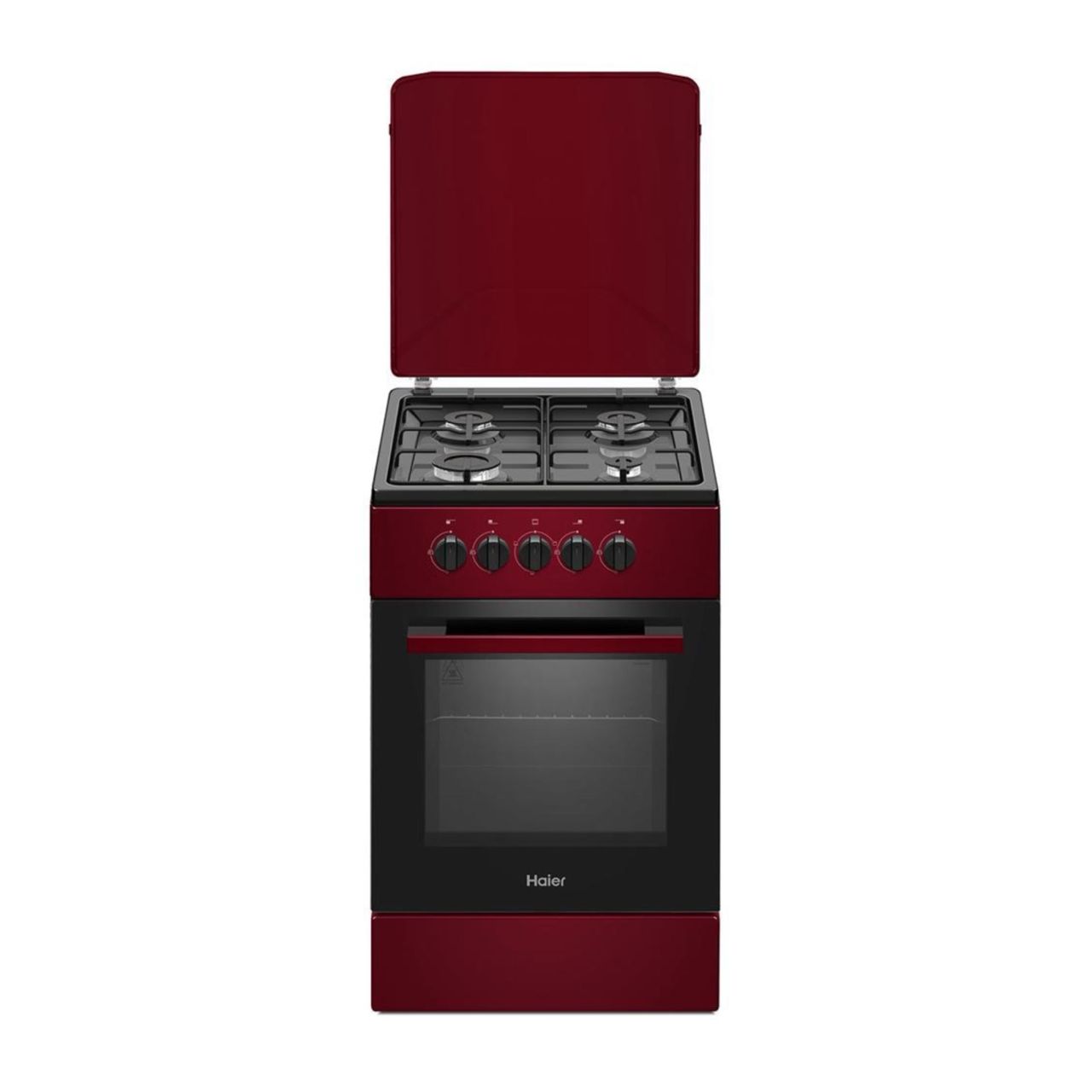 CUISINIERE HAIER 4FEUX 50X50 A GAZ ROUGE
1040EGR