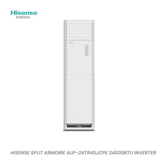 HISENSE SPLIT ARMOIRE AUF-24TR4SJCPE 24000BTU INVERTER 3CV