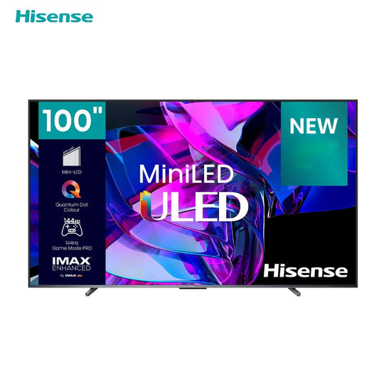 TELEVISEUR HISENSE 100" SMART VIDA ULED
QUANTUM DOT 4K 100U7K