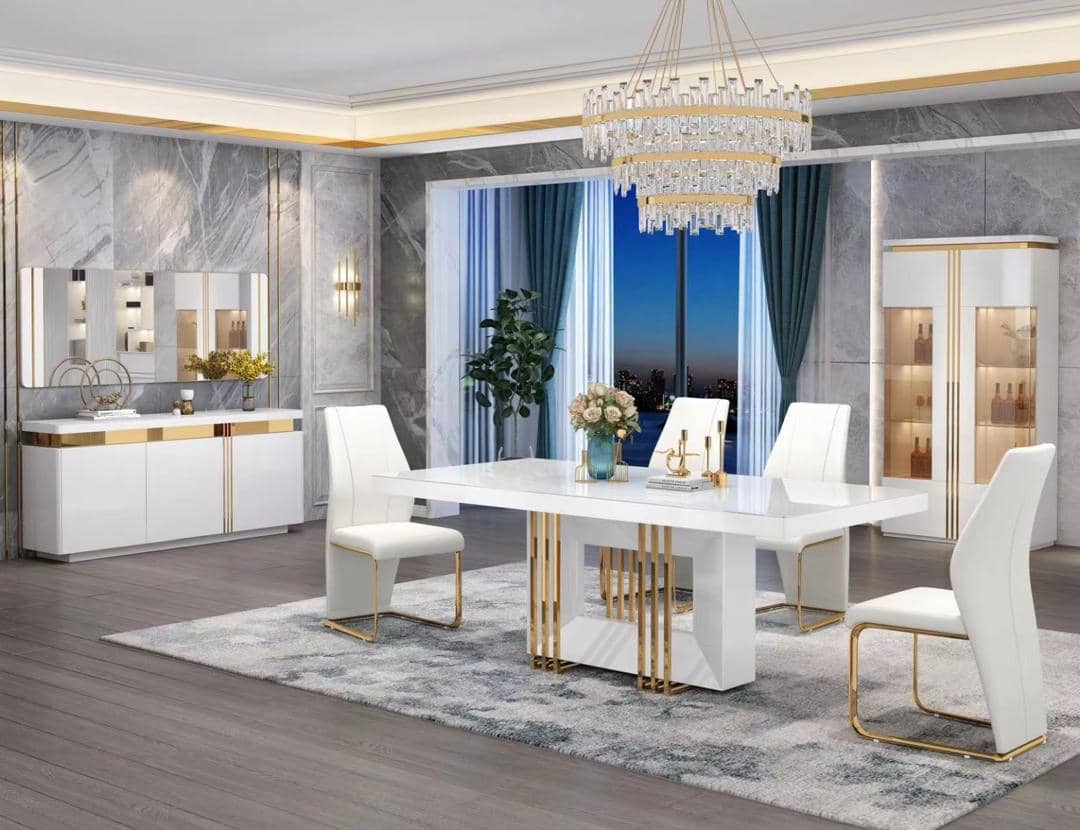 TABLE A MANGER 6PLACES 160X90CM BLANC
C6316 (1+6)