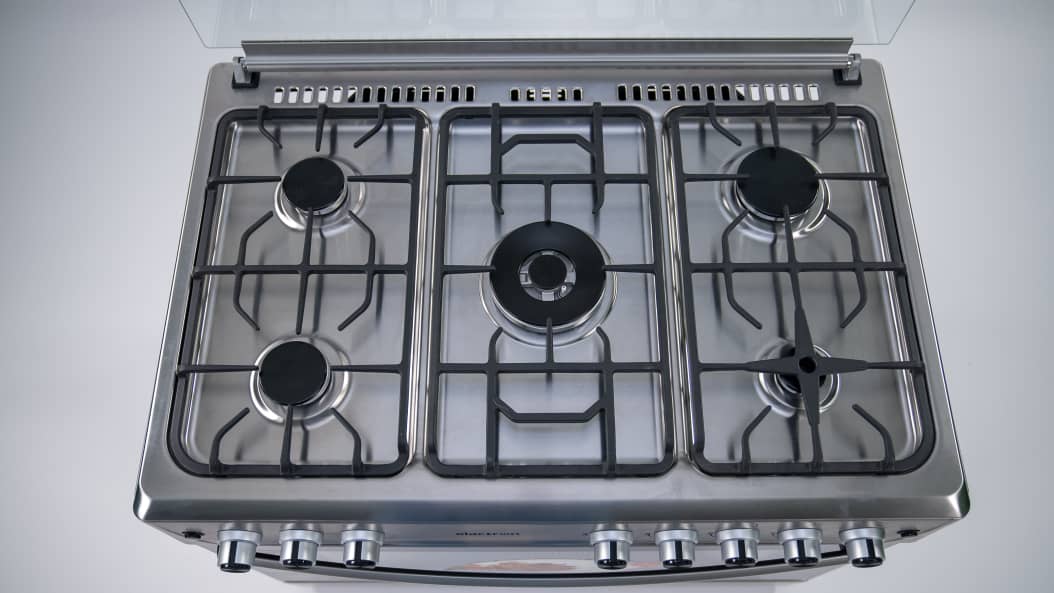 CUISINIERE ELACTRON 5FEUX 90X60 INOX
EL6090