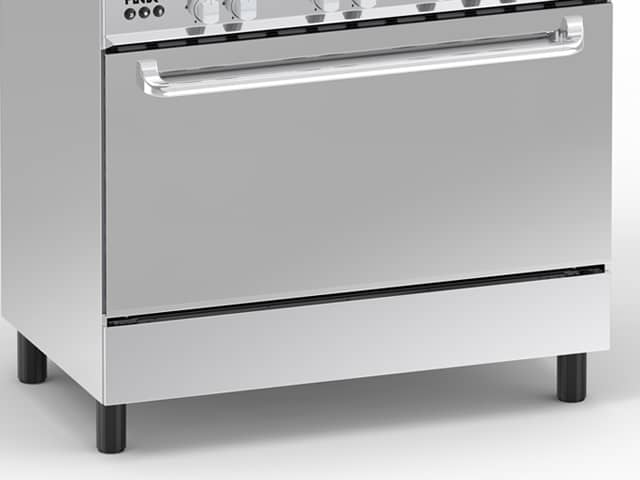 CUISINIERE FINIX 5FEUX 90X60 INOX G95NDM
(62V12T2G1X)