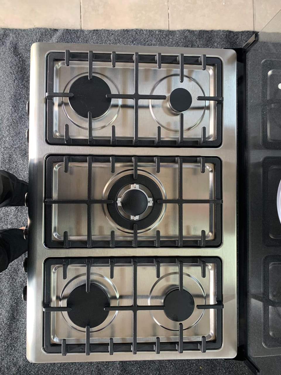 CUISINIERE TECHNOLUX 5FEUX 80X60 A GAZ
INOX TEC80