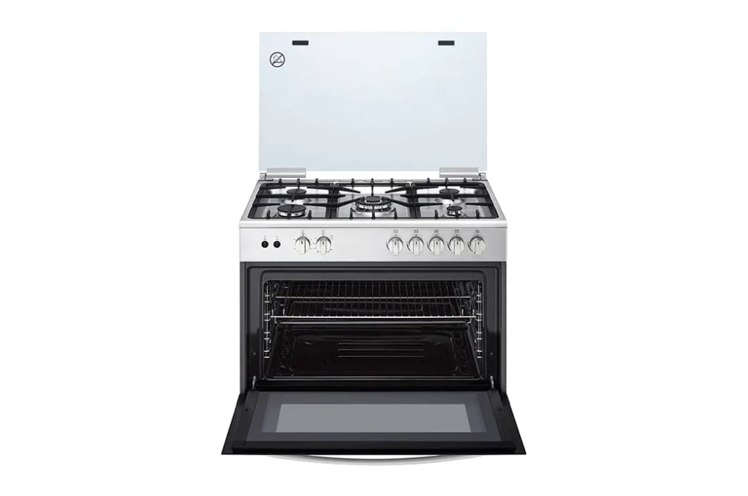 CUISINIERE LG 5FEUX 90X60 GRIS FA415RMA