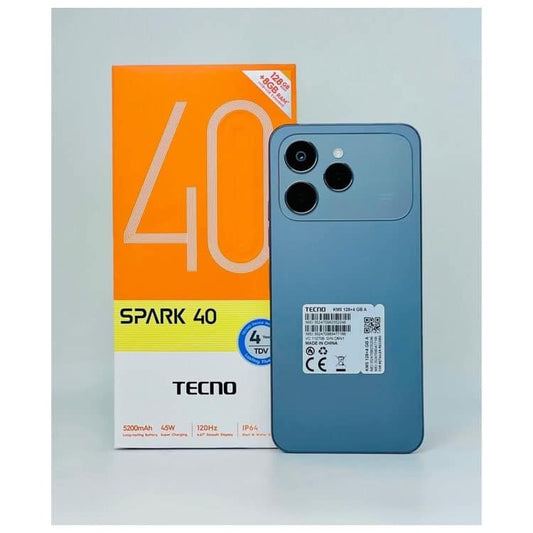 Tecno Spark 40 128gb ram 4gb