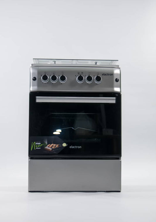 CUISINIERE ELACTRON 4FEUX 60X60 SEMI INOX
EL5757