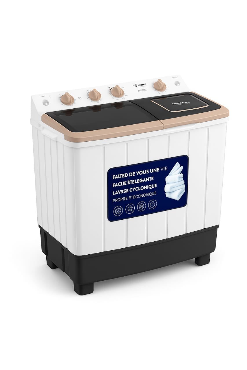 MACHINE A LAVER SMART TECHNOLOGY 12KG
SEMI AUTOMATIQUE BLANC STMLS12H