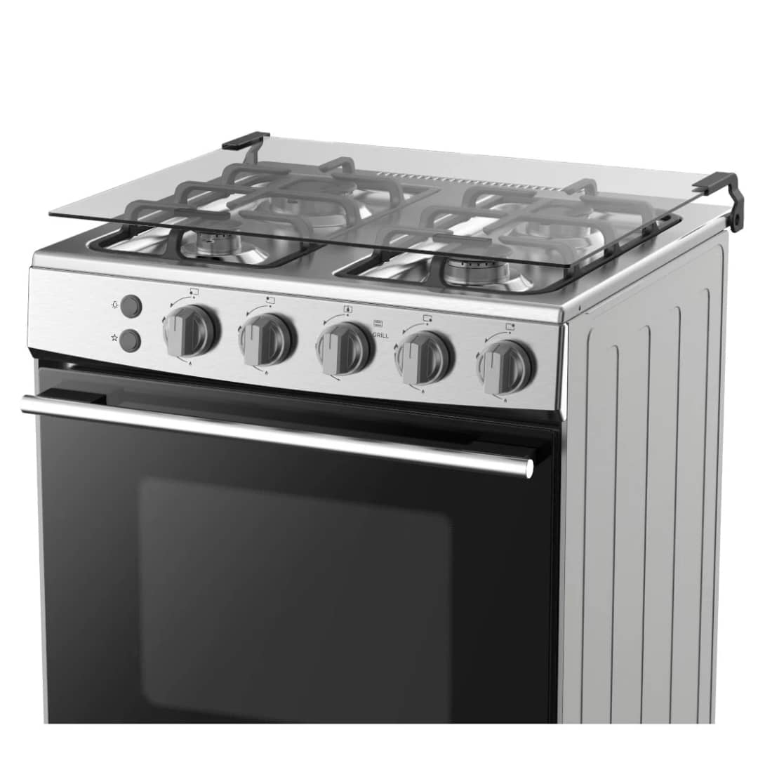 CUISINIERE HISENSE 4FEUX 60X60 A GAZ INOX
HFG60121X