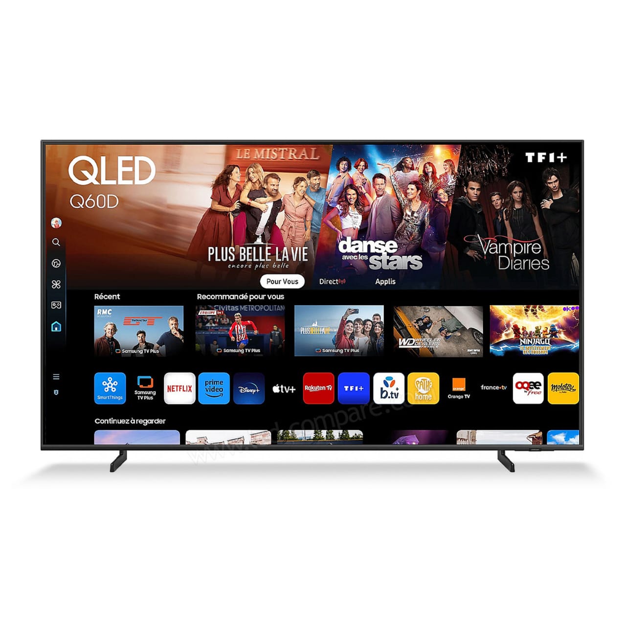 TELEVISEUR SAMSUNG 65" QLED 4K 650 0D