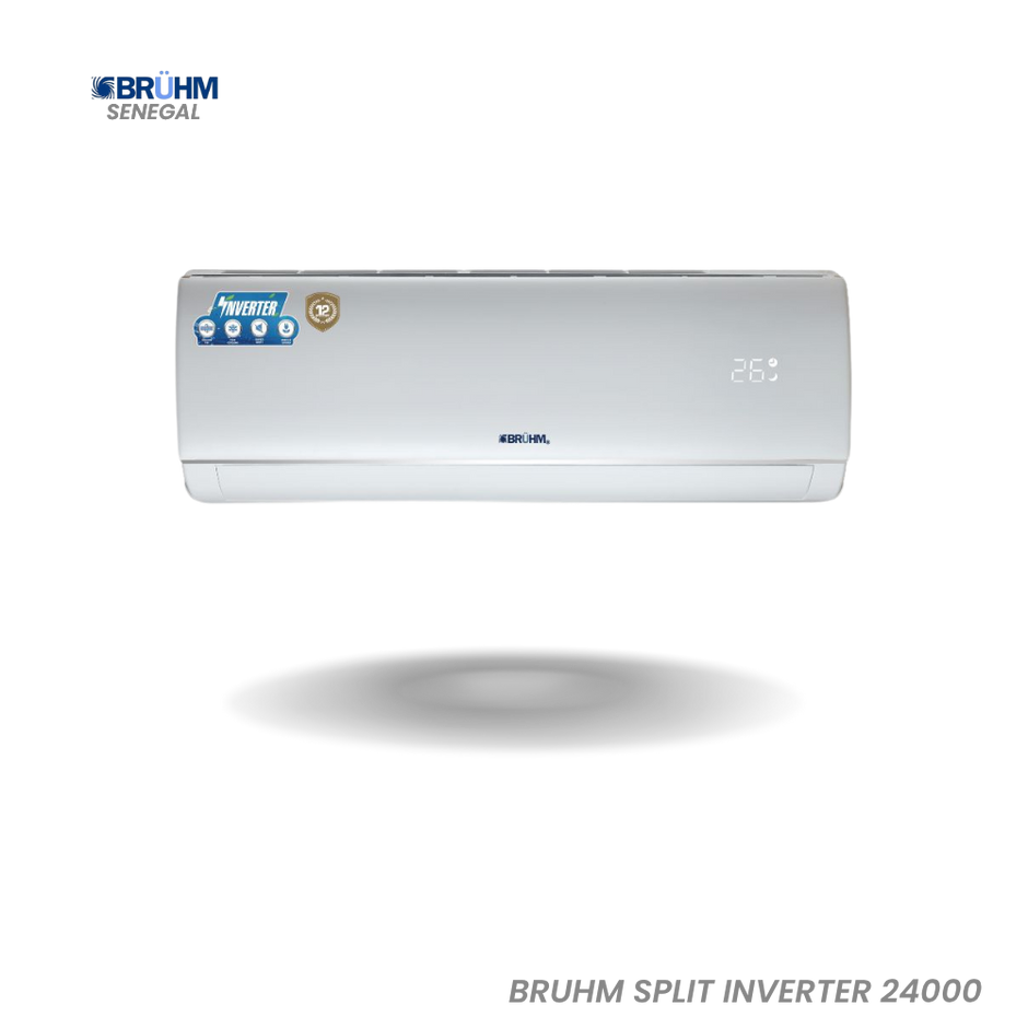 BRUHM SPLIT INVERTER 9.000BTU R410A BAS-09ICXW 1.25cv