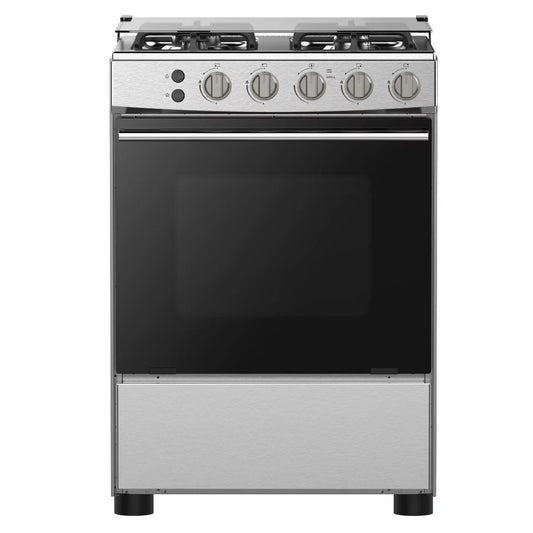 CUISINIERE HISENSE 4FEUX 60X60 A GAZ INOX
HFG60121X