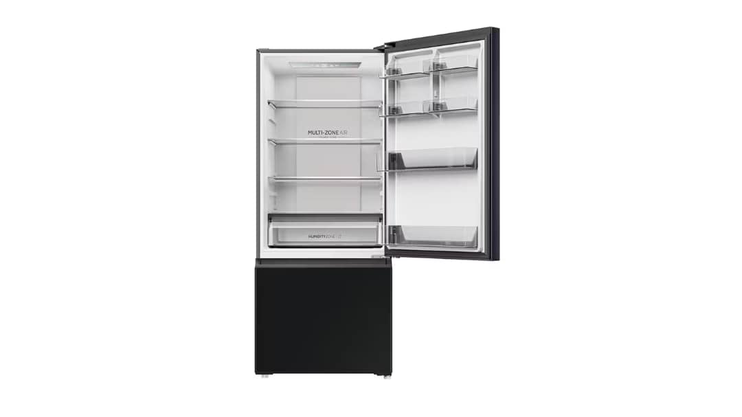 REFRIGERATEUR HAIER COMBINE 3TIROIRS
460LITRES NOIR HRF460BMB