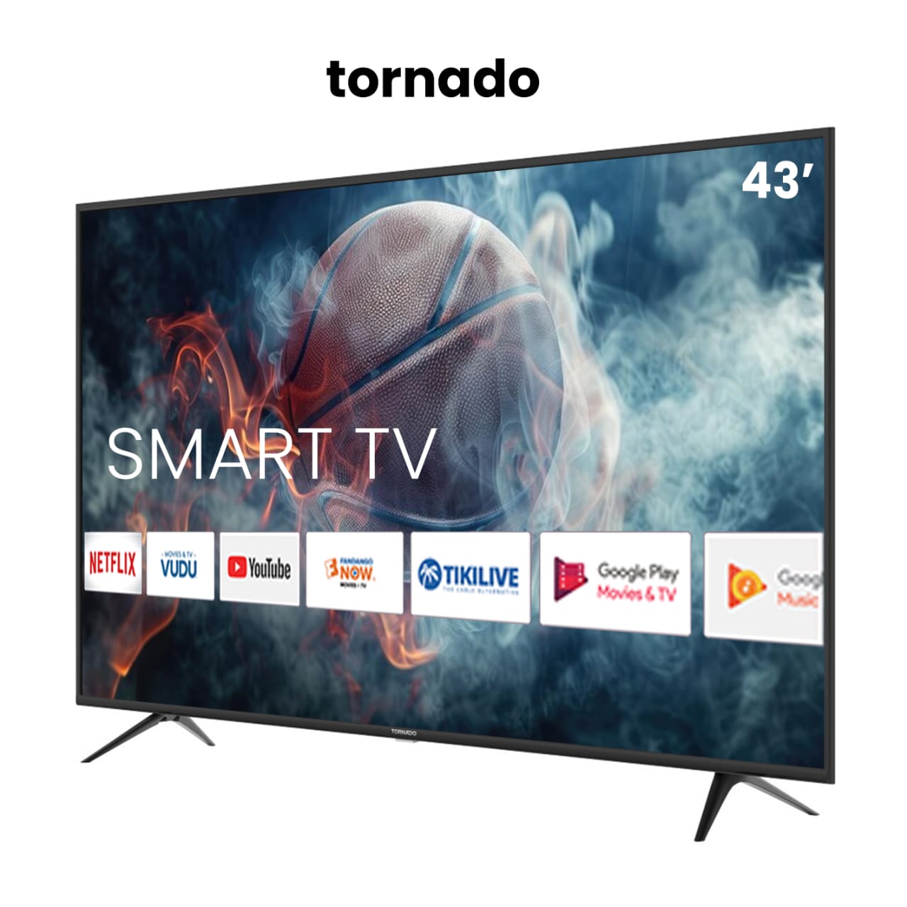TELEVISEUR TORNADO 43" SMART 43ES9300E