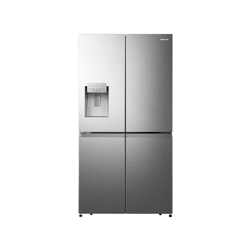 REFRIGERATEUR HISENSE SIDE BY SIDE 4PORTES
628L AVEC FONTAINE INVERTER WIFI INOX
RS82WS4S