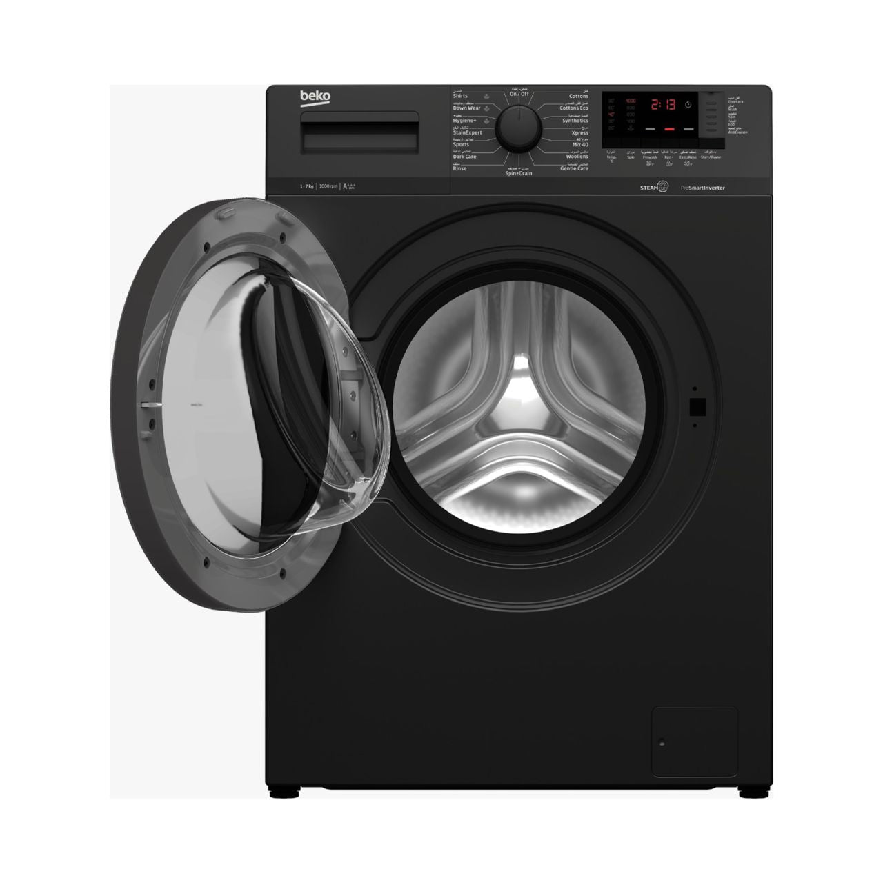 MACHINE A LAVER BEKO 12KG NOIR
WMY121444/WTE12726MG
