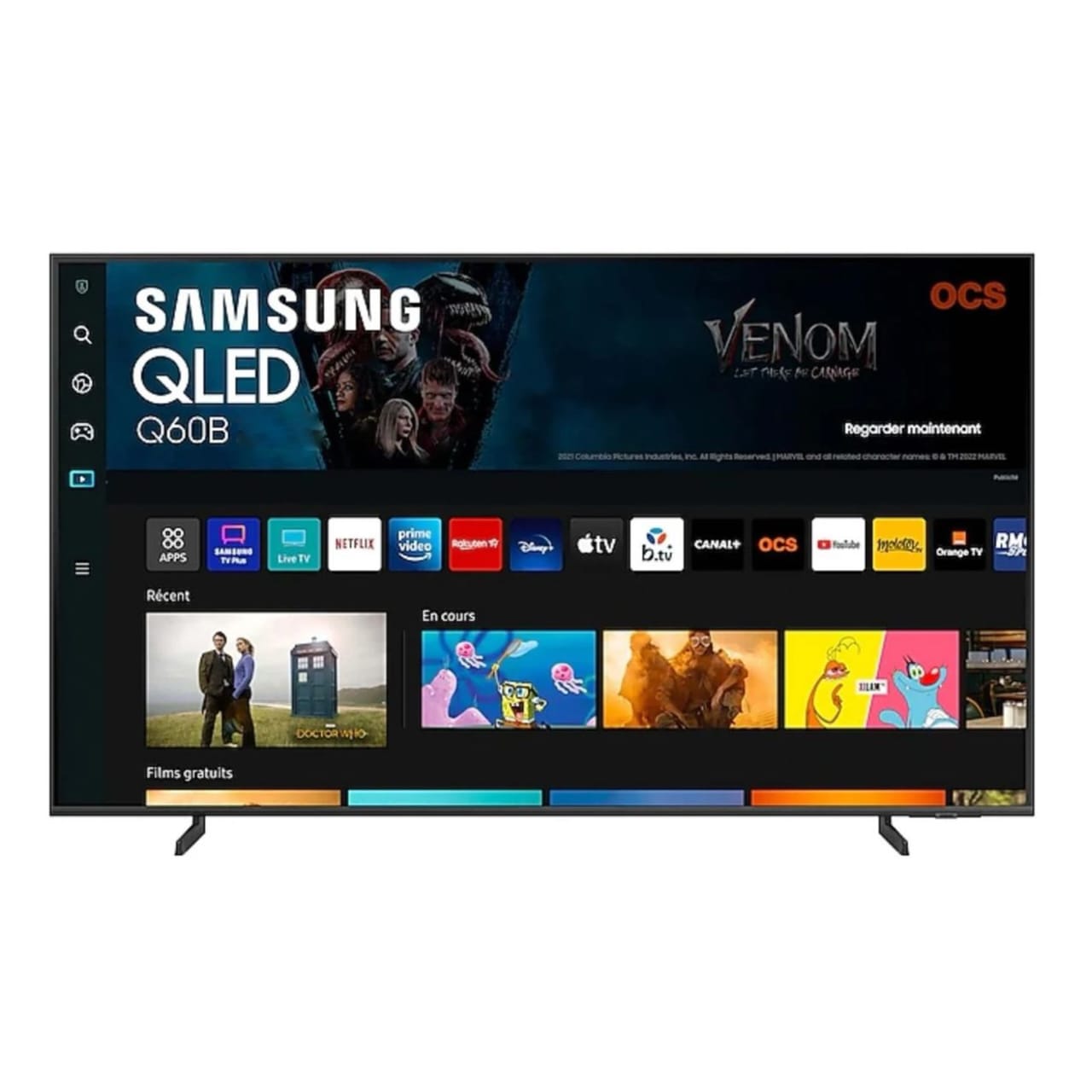 TELEVISEUR SAMSUNG 55" QLED 4K 55Q60D