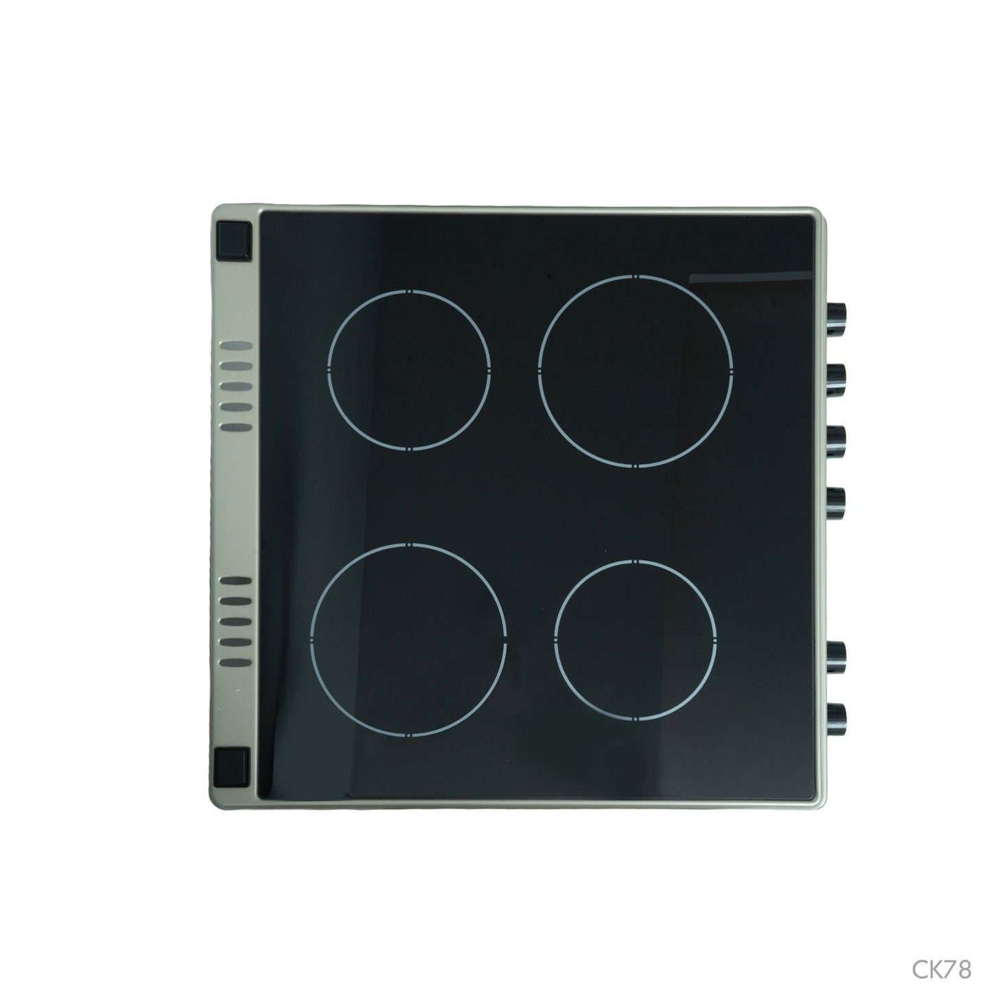 CUISINIERE ASTECH 4FEUX 60X60 ELECTRIQUE
AVEC FOUR ELCTRIQUE INOX CK78PLFOEL