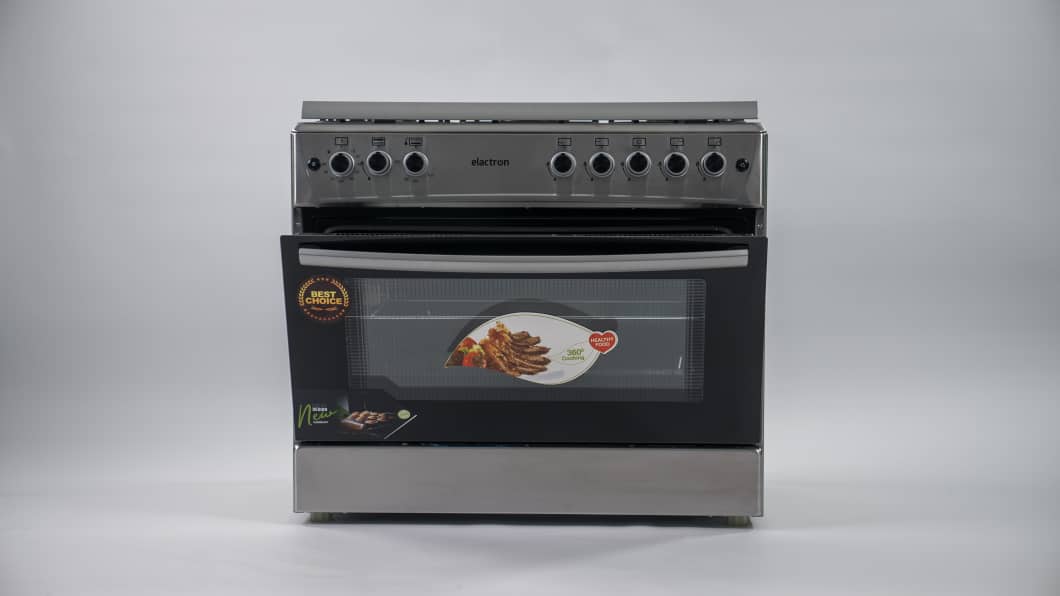 CUISINIERE ELACTRON 5FEUX 90X60 INOX
EL6090