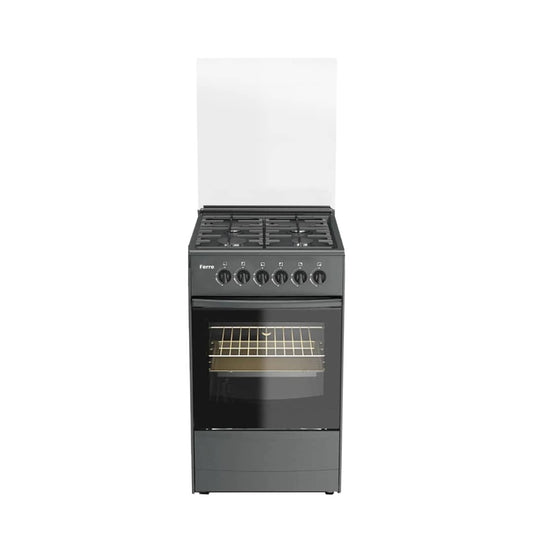 CUISINIERE FERRE 5FEUX 90X60 INOX F9P50G2