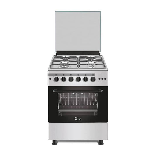 CUISINIERE CAC 4FEUX 60X60 A GAZ INOX
CAC6OF
