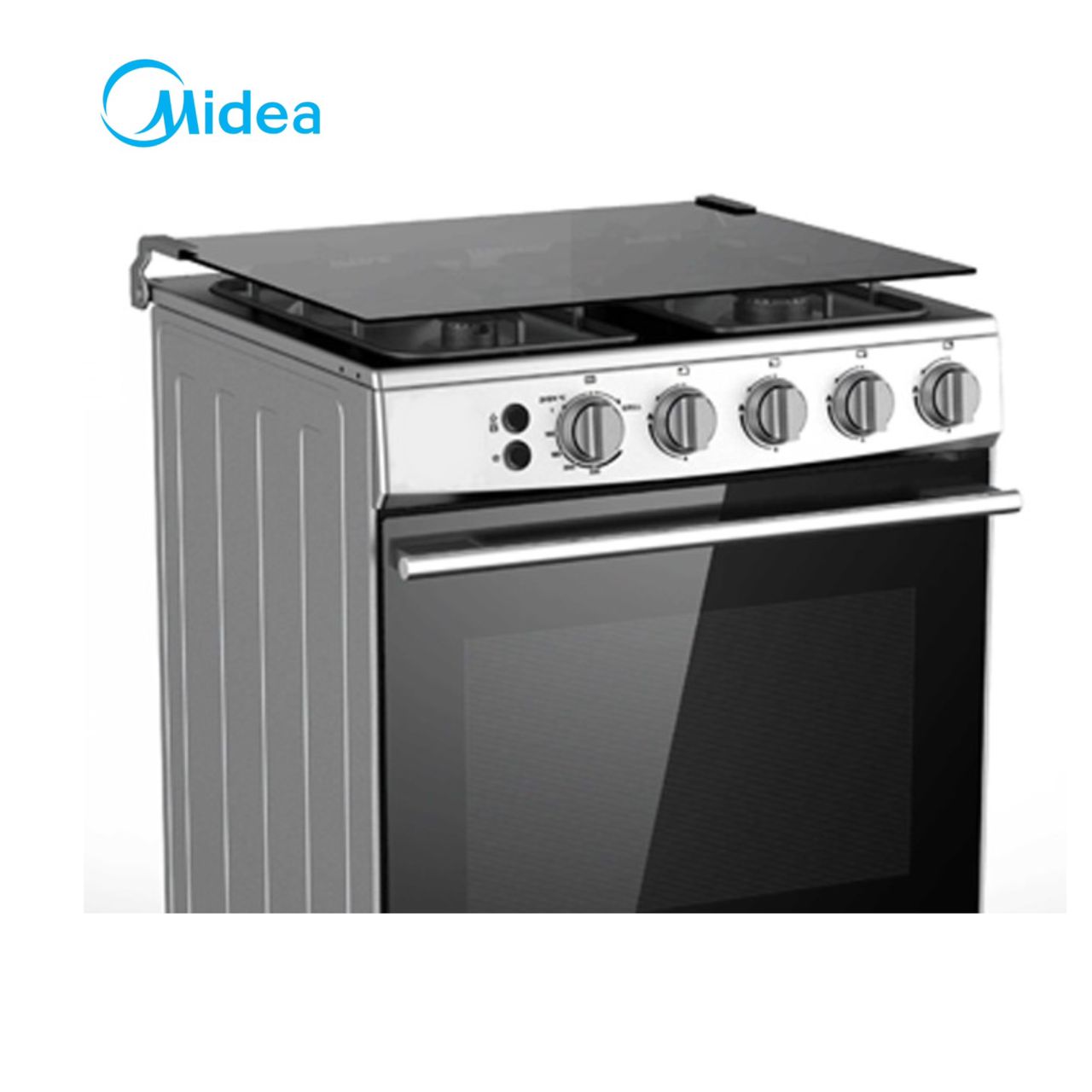 CUISINIERE MIDEA 4FEUX 60X60 INOX
24BMG4G057/059