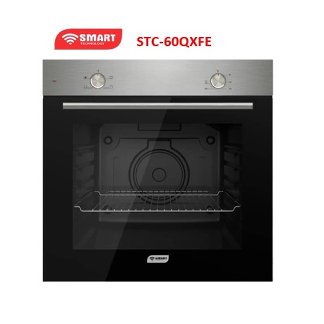 FOUR SMART TECHNOLOGY ENCASTRABLE
60X60 ELECTRIQUE NOIR INOX STC60QXFE
