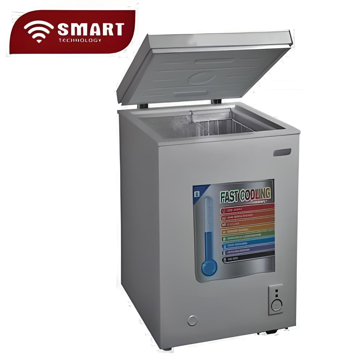 CONGELATEUR SMART TECHNOLOGY
HORIZONTAL 215LITRES GRIS STCC215