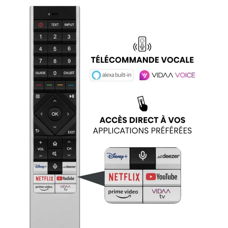 TELEVISEUR HISENSE 100" SMART VIDA ULED
QUANTUM DOT 4K 100U7K